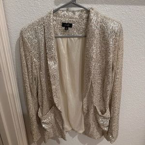 Sequin blazer